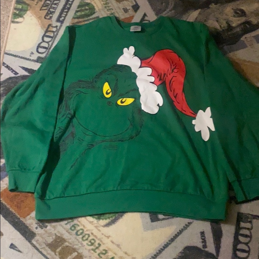 The Grinch sweatshirt! XL